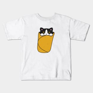 Purrito, cat burrito Kids T-Shirt